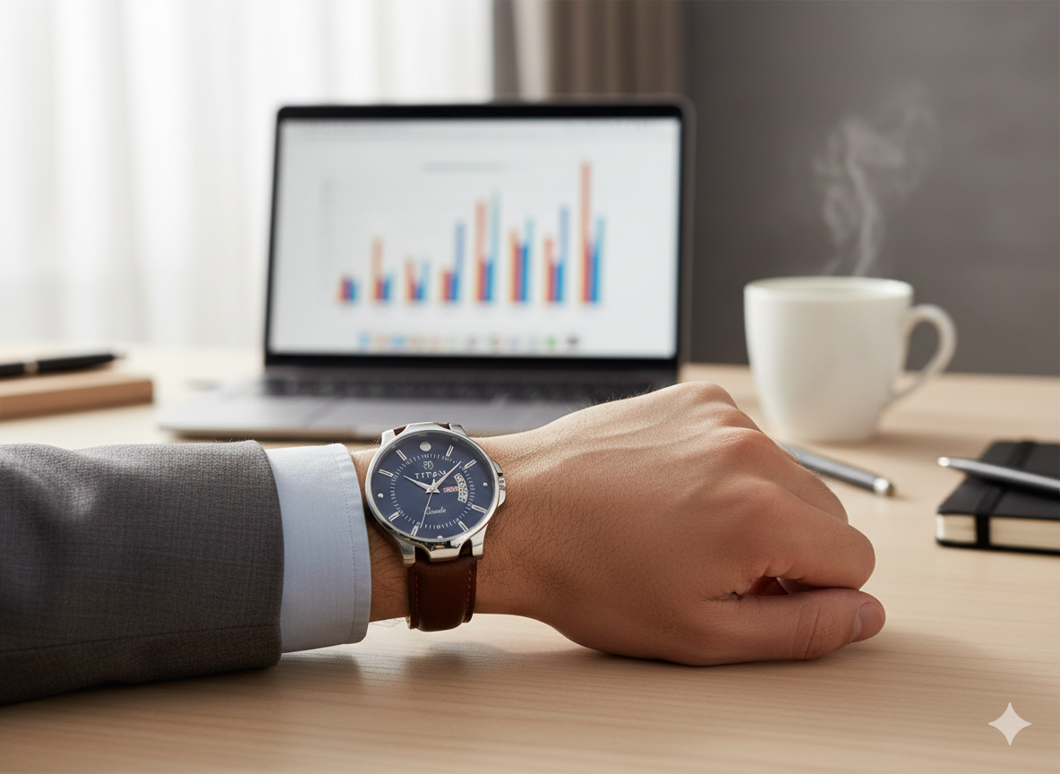 ANALOG STYLISH WATCH FOR MEN WITH UNIQUE DESIGN